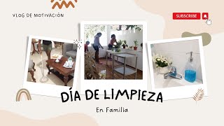 Día de limpieza/ Limpiando en familia/Motivación extrema