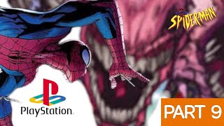 SPIDER-MAN PS1 PLAYTHROUGH I PART 9 | SYMBIOTES INFEST THE BUGLE