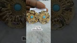 18KARAT ITALIAN GOLD EARRINGS, AVAILABLE FOR NEXT DAY DELIVERY.