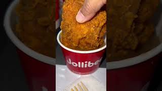 Jollibee fried chicken with perfect dip.#streetfood #pinoy #crunchy #delicious #trending #viral