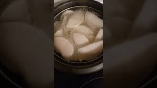 Cook Daikon radish