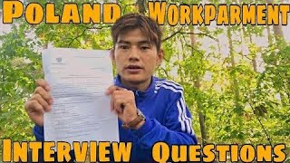 Poland work permit visa interview questions and answer - Poland🇵🇱 Embassy New Delhi 2022