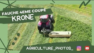 Ensilage 4eme coupe / Faucheuse krone