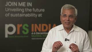 PRS Ahmedabad Roundtables - Dr. Vivek S Agrawal - Chairmen of Institute of Chartered Waste Managers