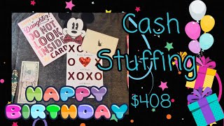 CASH STUFFING MY BIRTHDAY MONEY | 💰 🤑 💸