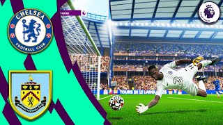 Chelsea vs Burnley ● Premier League - Stamford Bridge | eFootball 2022 Prediction