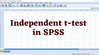 Uji Banding Dua Sample dengan Independent T Test