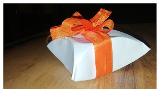 How to make easy and nice paper gift box /paper gift box/ #giftbox / #birthdayspecial