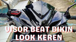 PASANG VISOR ALL NEW BEAT HONDA | JADI TAMBAH GANTENG SI PONI 😍 Projectbeat02