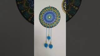 very easy simple dot mandala wall hangings