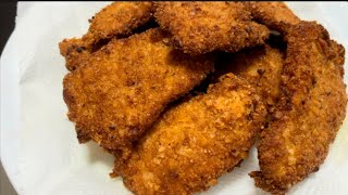 CRISPY PORK CHOP using biscuits recipe|| 脆皮猪排用饼干