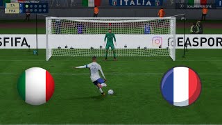 FIFA 23 - WORLD CUP | ITALY VS FRANCE | PENALTY SHOOTOUT | GAMEPLAY PC #worldcup #football #fifa23