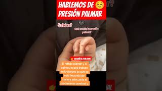 Reflejo de Presión Palmar #estimulacion #estimulaciontemprana #desarrollo #crianzarespetuosa #bebes