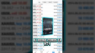 AI HEDGE FUNDS EA MT4 FREE DOWNLOAD 🔥📉📈🔥