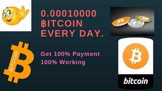 Earn 0.00010000 BITCOIN Everyday with Android Mobile