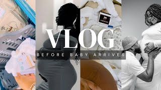 BEFORE BABY ARRIVES || PREGNANCY PHOTOSHOOT || SHOPPING FOR BABY || NESTING