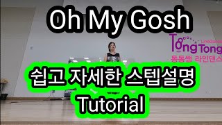 Oh My Gosh/오 마이 가쉬/쉽고 자세한 스텝설명/High Improver/Ria Vos