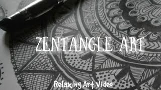 Solor System Zentangle Art(NEW).