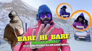 Peheli Baar Barf Dekha ( Next Level journey ) | Manali |  Vlog No . 57