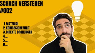 Stellungen im Schach richtig beurteilen // Schach verstehen: 2