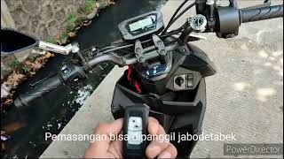 pasang keyless pcx di honda new beat street