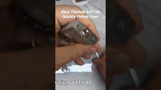 Abus Titalium 64Ti/40 Quickly Picked Open