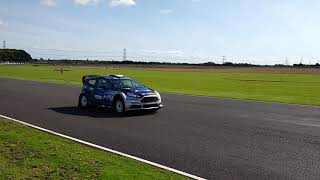 Ford Fiesta R5 driven by Elfyn Evans at Rallyday