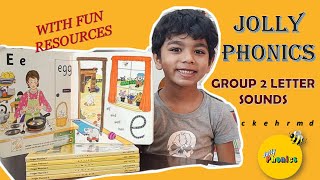 JOLLY PHONICS GROUP 2 LETTER SOUNDS/ JOLLY PHONICS MASTERCLASS 101 - PART 3/ MOM'S NEST /V11