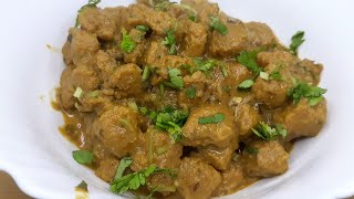 সয়াবিনের এমন তরকারি একবার খেলে বারবার বানাবে/Restaurant style Soya Curry/amar hneshel