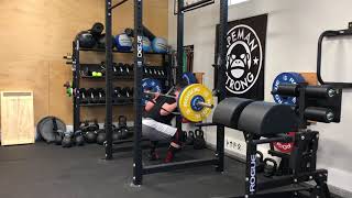 2/9/18 Squats 3-0-3 Tempo 215x11 @8 ws 2/3