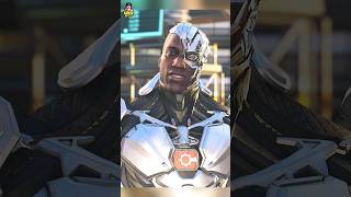 Cyborg heated argument the Flash #gaming #injustice2 #dcuniverse