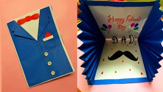 Easy And Beautiful Card For Father's Day | Father's Day Gift Ideas | Handmade Card For Dad