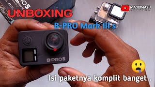 Unboxing action cam B-PRO Mark III s l #bpro5 #unboxing #masdimazs