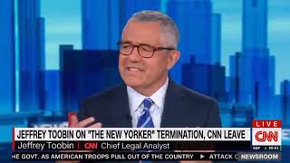 CRINGE! Jeffrey Toobin goes on CNN to explain what happened after he was caught masturbating on zoom