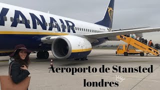 #turismo #londres #verona #scheilasmty #Vlog Aeroporto Stansted London /🇬🇧