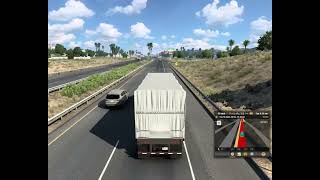 American Truck Simulator - San Diego (CA) to Los Angeles (CA) - 2022-01-05