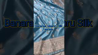 Banarasi Mashru Silk sarees/Festive and wedding collections/Soft silk saree/limited stock#shortvideo