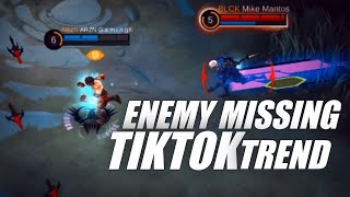 NEW TREND‼️ENEMY MISSING? | Look at Me | MLBB