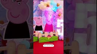 Peppa Pig Theme Decor 🐷🐖