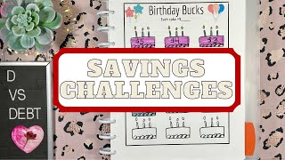 Savings challenges: how many birthday bucks did I save up and how much did my weight change? 😬