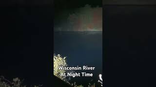 Wisconsin River At Night Time