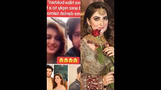 Hiba bukhari husband reply to fans #hibabukhari #danishtamoor