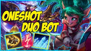 ANIVIA+POPPY ULTIMATE NOOB FRIENDLY ONESHOT COMBO BOT IS SO MUCH FUN  (HILARIOUS)- league of legends