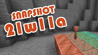 1.17 Snapshot 21w11a | Copper Changes & Texture Fixes! | Minecraft News