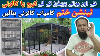 Cage vs Colony | Which is best cage ya colony setup | Khan Birds Collection