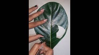 ||Independence day special leaf cutting art||#karabi#art #shortvideo#viral #independenceday#leaf