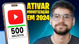 Como Ativar Monetização do YouTube pelo com os NOVOS REQUISITOS