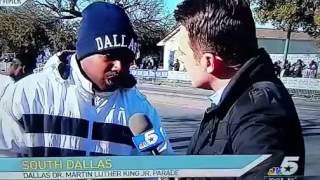 Fail  Man Gets Interviewed During The Martin Luther King Jr  Parade And Gives An Awkward Answer!   N