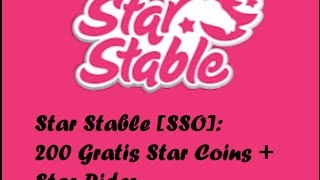 Star Stable [SSO]: 200 Gratis Star Coins + Star Rider