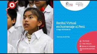 Recital Virtual en homenaje al Perú, a cargo del Núcleo Ilo de Sinfonía por el Perú